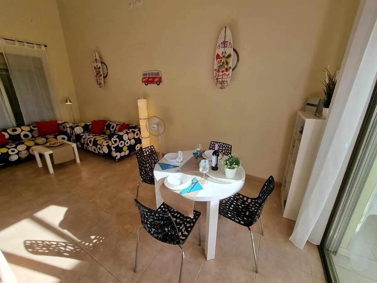 Villa Los Vientos Only 100M To The Surf Beach, Terrace, Balcony, Sea View, Wifi Granadilla De Abona Casa vacanze