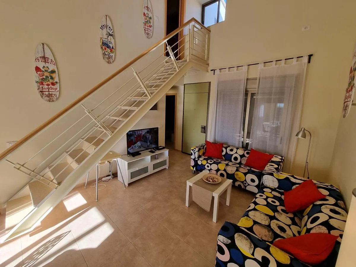 Semesterbostad Villa Los Vientos Only 100M To The Surf Beach, Terrace, Balcony, Sea View, Wifi Granadilla De Abona